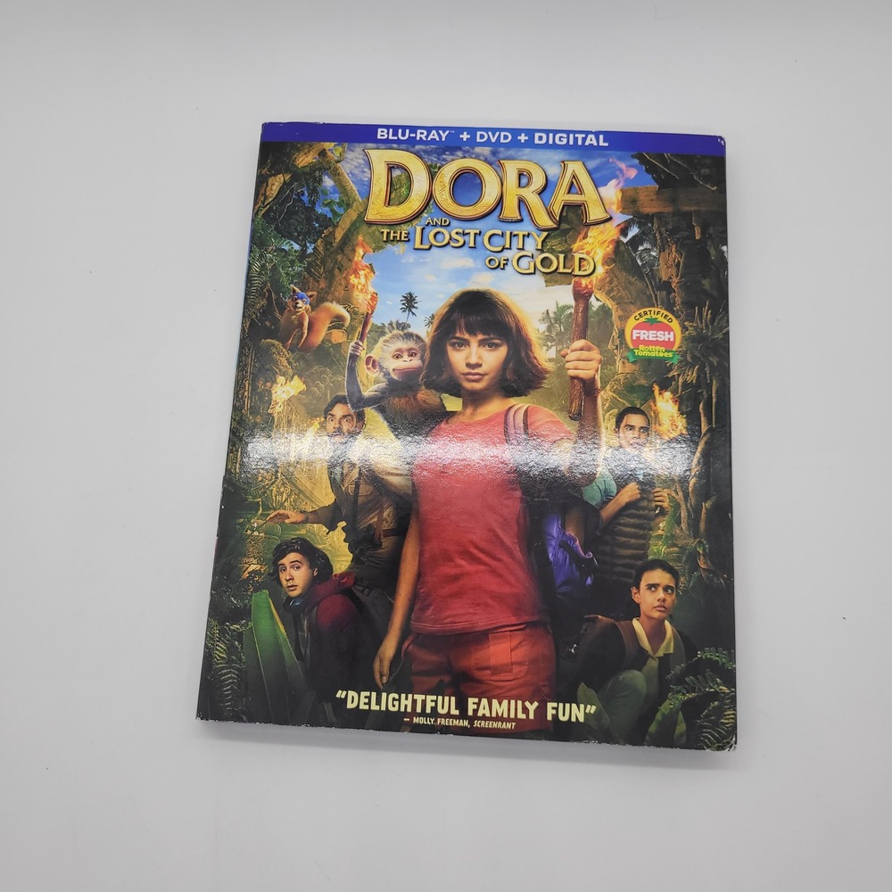 Dora and‎ the Lost City of Gold Blu-ray DVD 2-Disc Set Live Action Movie